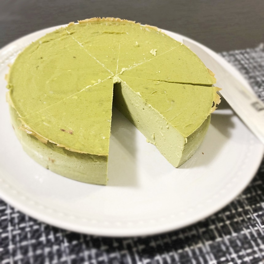 豆腐抹茶チーズケーキ