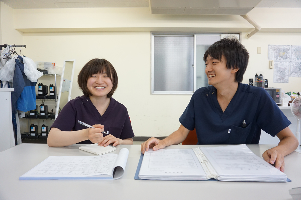 訪問看護ステーションの先輩後輩